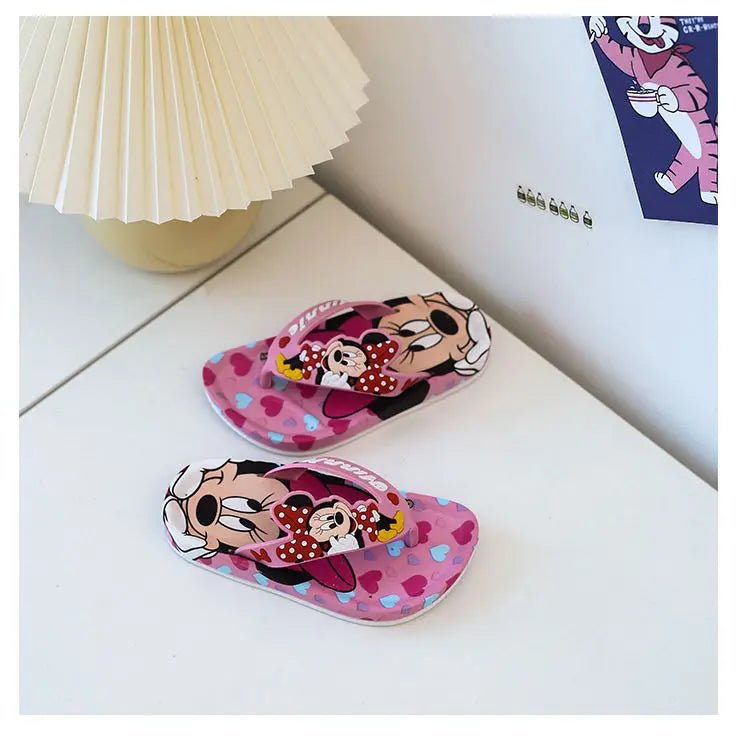 Children's Cartoons Flip Flops - itzy bitsy