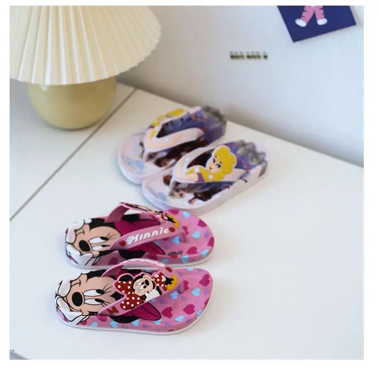 Children's Cartoons Flip Flops - itzy bitsy
