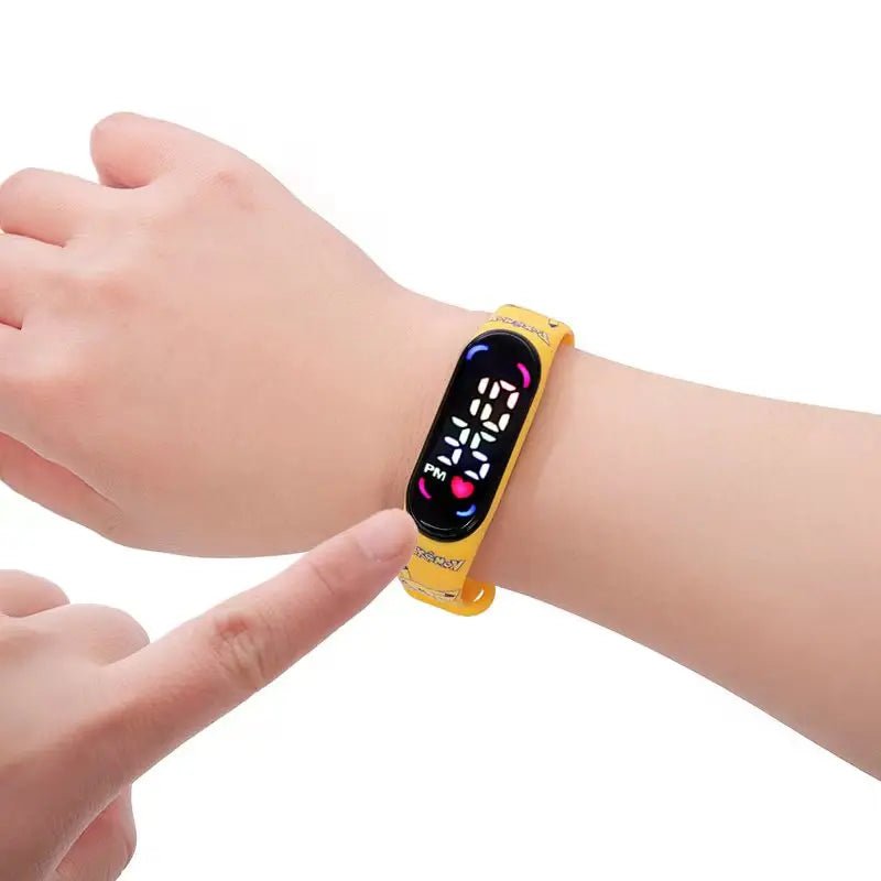 Children's Pokemon Digital Silicone Wristband Watch - itzy bitsy