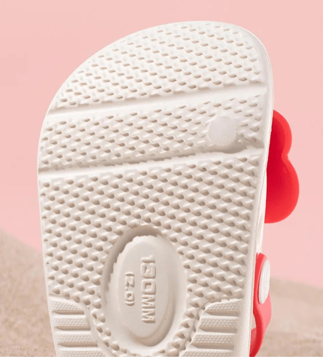 Children's Soft Sole Bow Charm Slippers - itzy bitsy