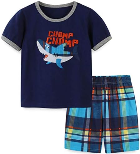 Chomp Tees + Shorts Set - itzy bitsy