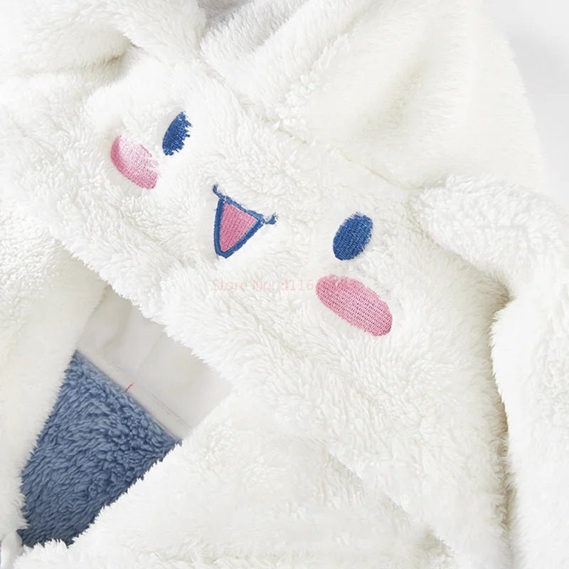 Cinnamoroll Soft & Thick Coral Fleece Robe - itzy bitsy