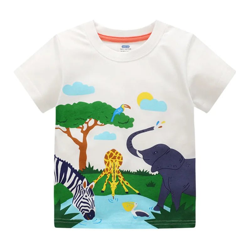 Cotton Printed Tees - itzy bitsy