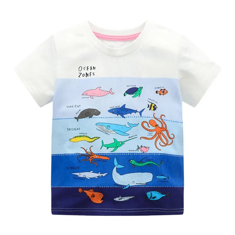 Cotton Printed Tees - itzy bitsy