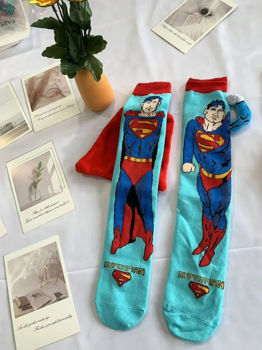 Creative Three - dimensional Superman Children's Socks - itzy bitsy