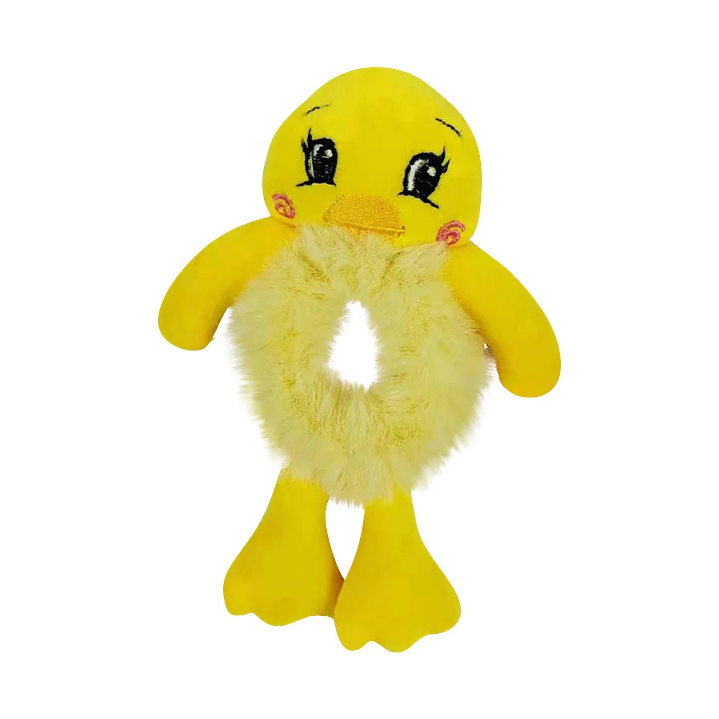 Cute 3D Cartoon Plush Hair Tie - itzy bitsy