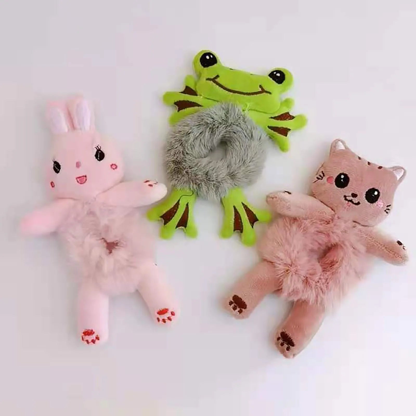 Cute 3D Cartoon Plush Hair Tie - itzy bitsy