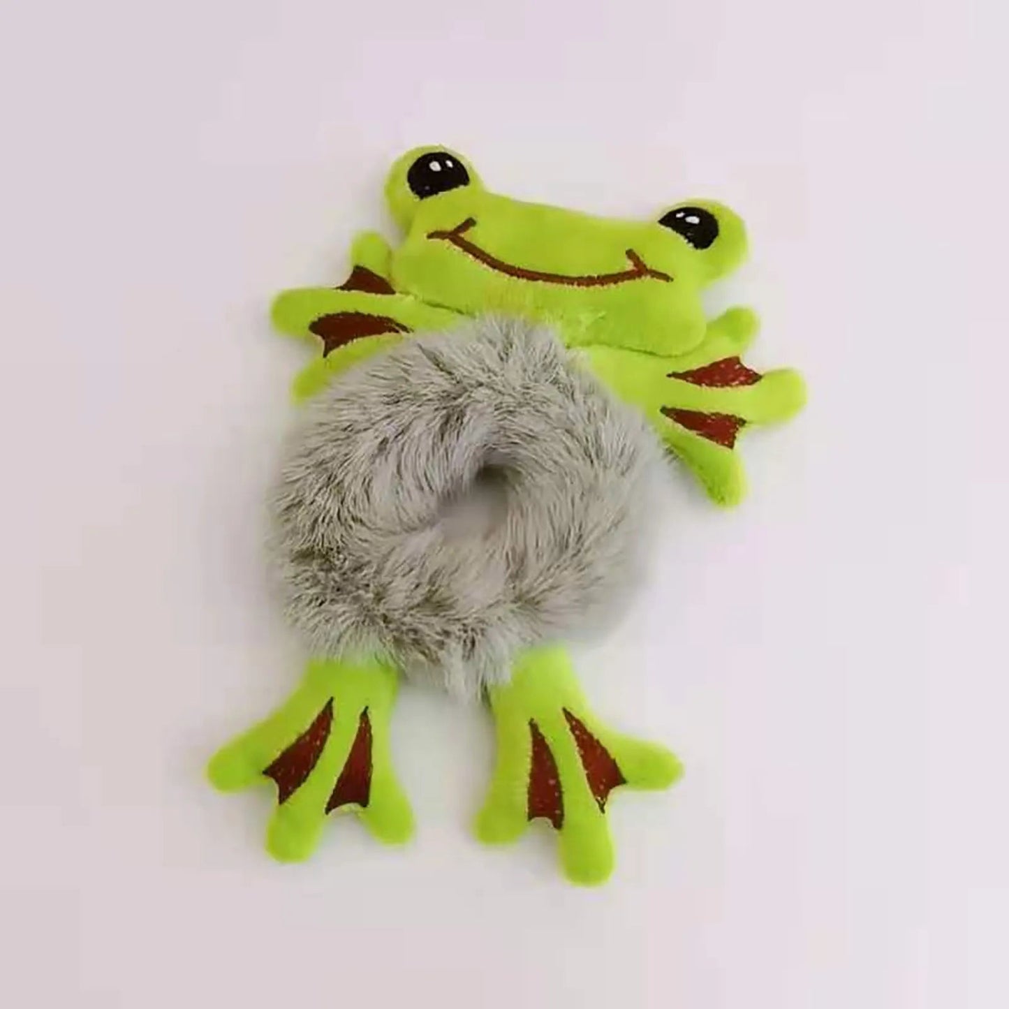 Cute 3D Cartoon Plush Hair Tie - itzy bitsy