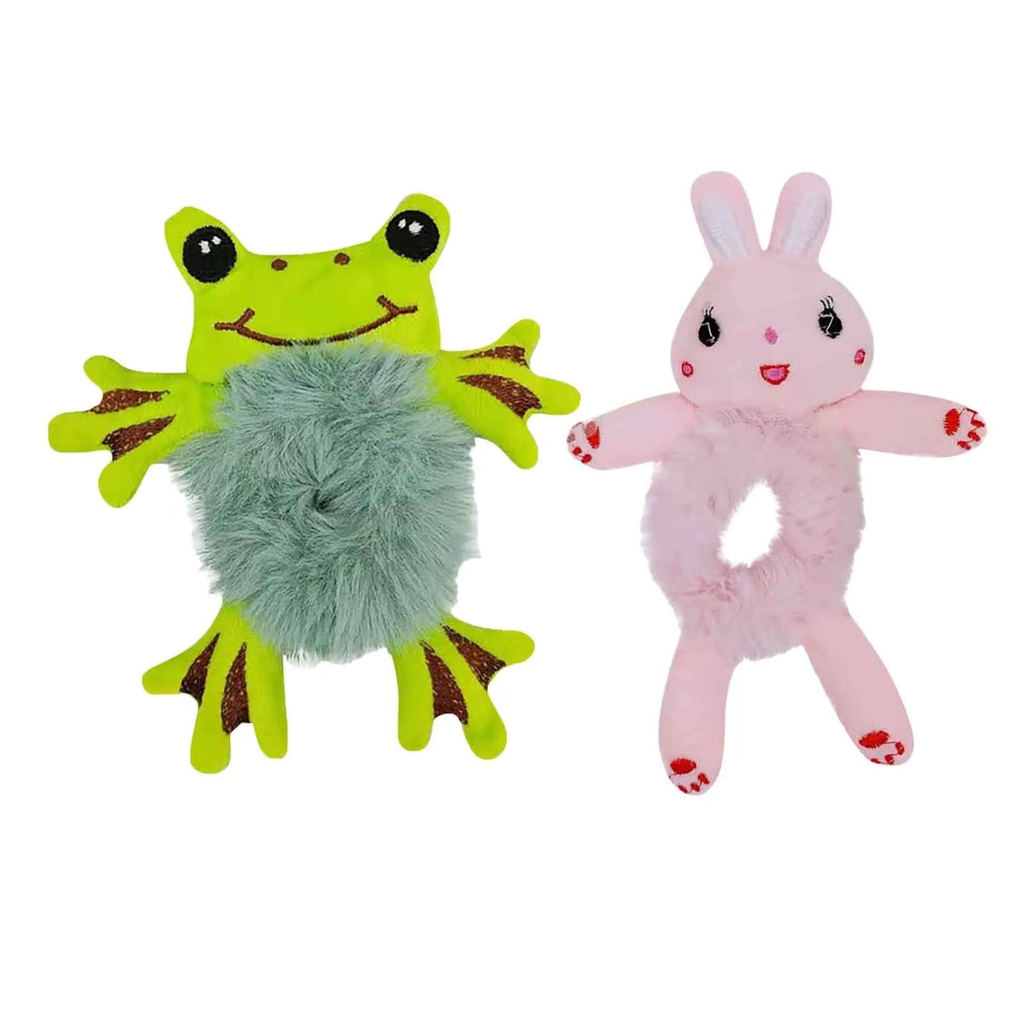 Cute 3D Cartoon Plush Hair Tie - itzy bitsy