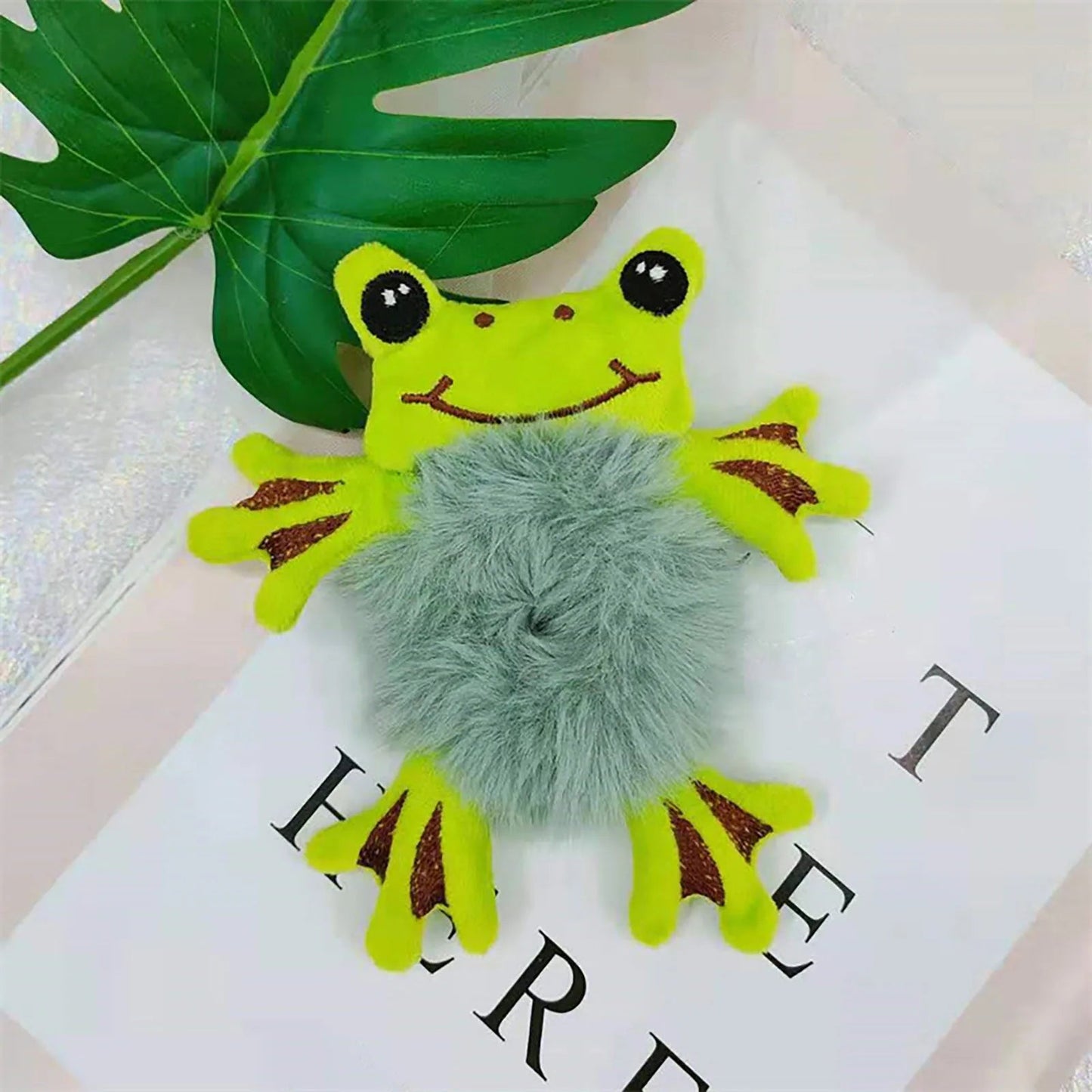 Cute 3D Cartoon Plush Hair Tie - itzy bitsy