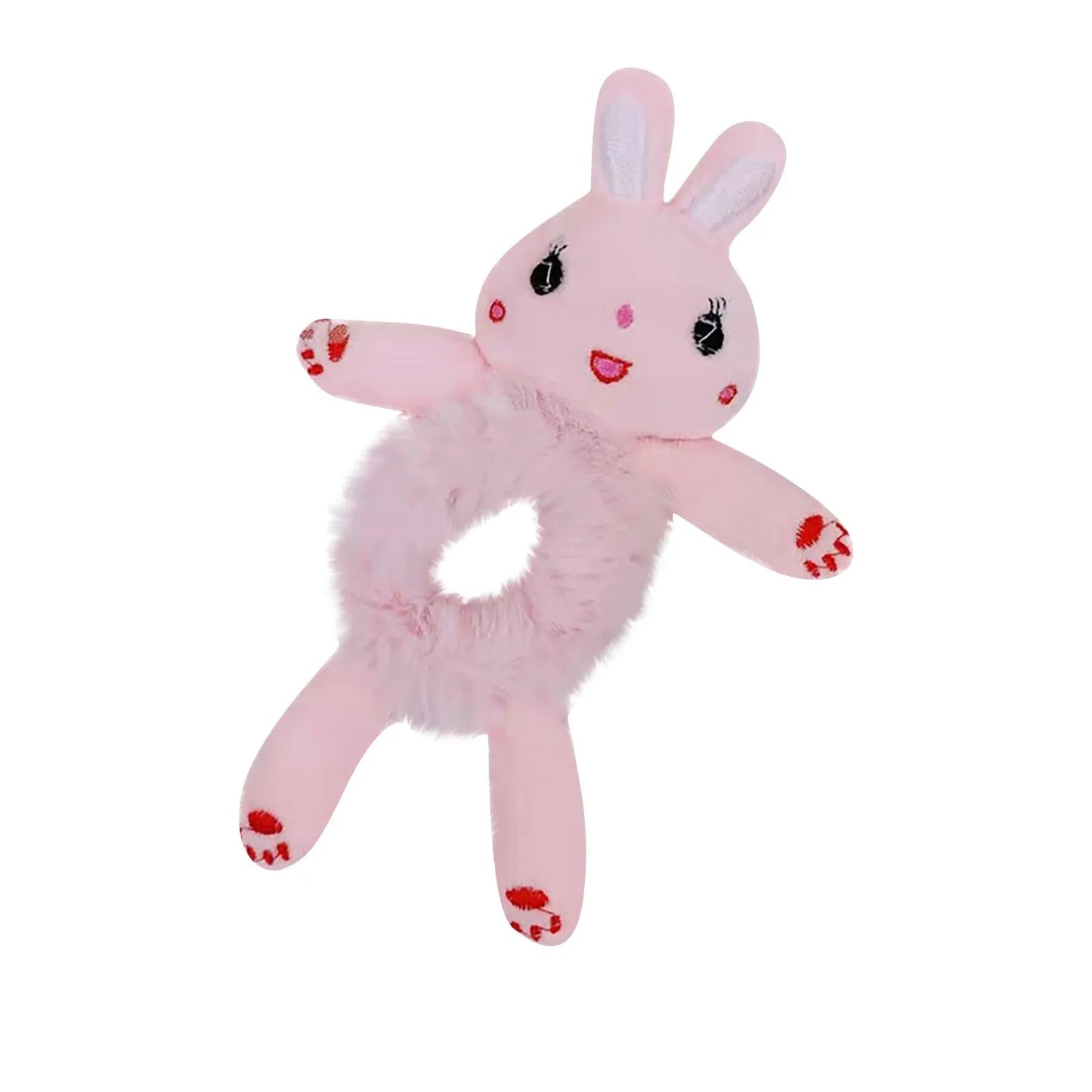 Cute 3D Cartoon Plush Hair Tie - itzy bitsy