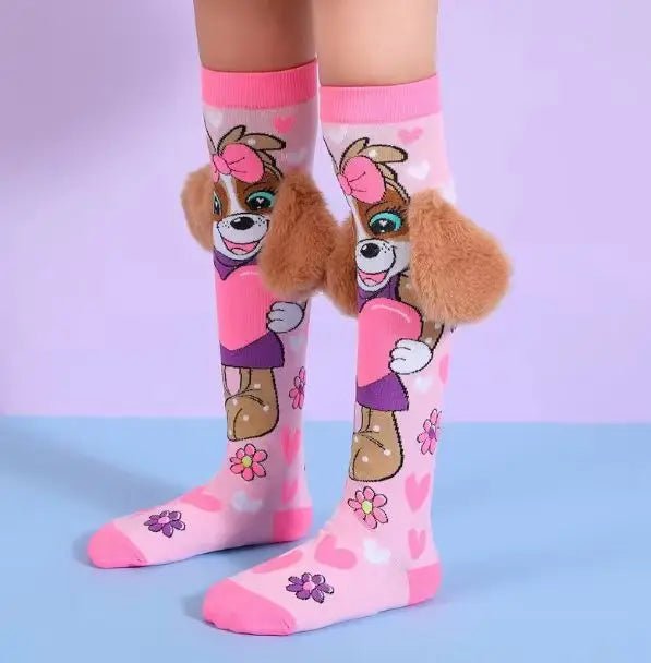 Cute Bunny Knee Length Socks - itzy bitsy