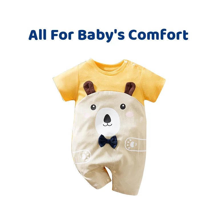 Cute Cartoon Little Bear 3d Printed Bodysuit - itzy bitsy