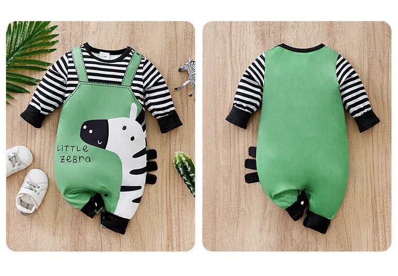 Cute Cartoon Zebra Jumpsuit - itzy bitsy