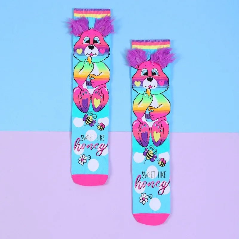 Cute Cartoons Knee Length Socks - itzy bitsy