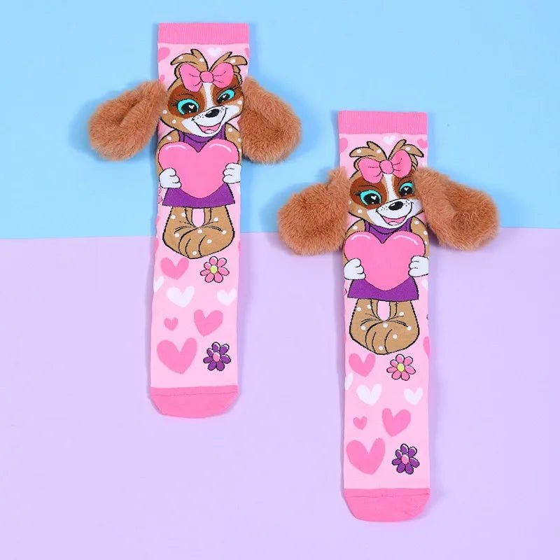 Cute Cartoons Knee Length Socks - itzy bitsy