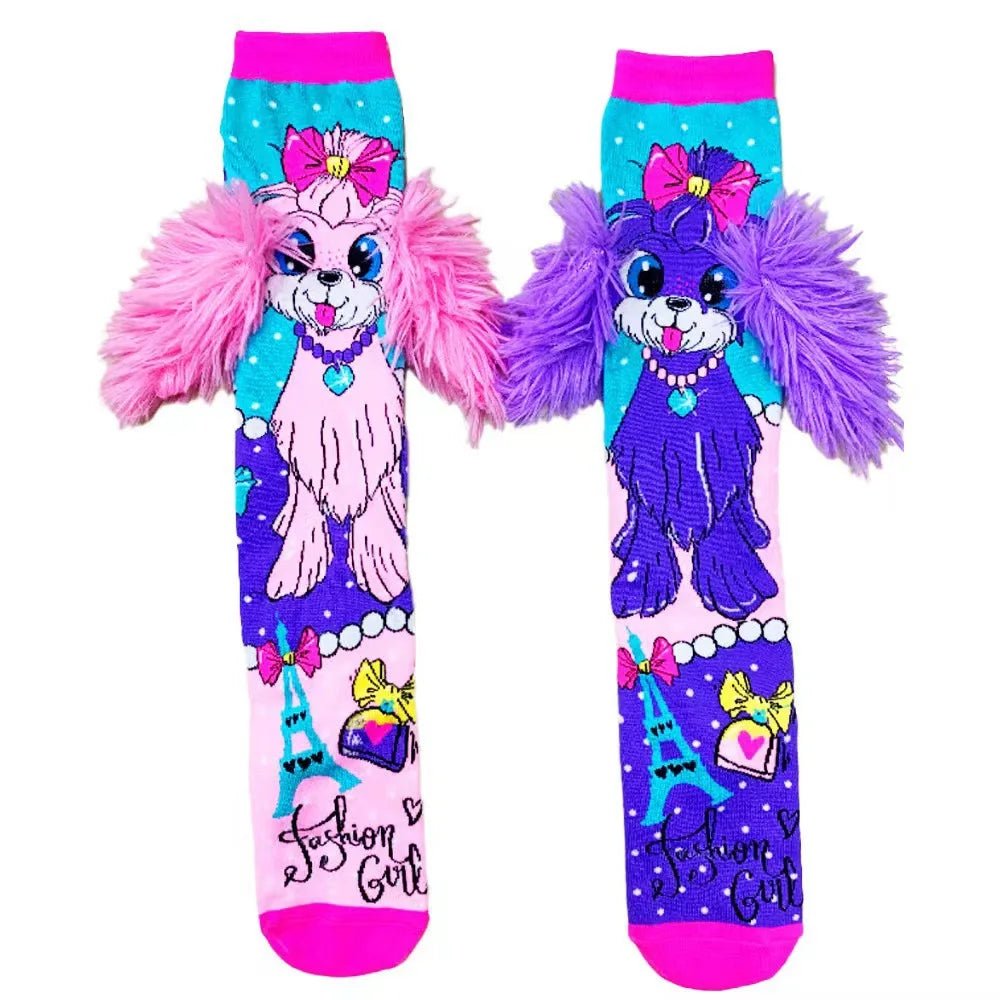 Cute Cartoons Knee Length Socks - itzy bitsy