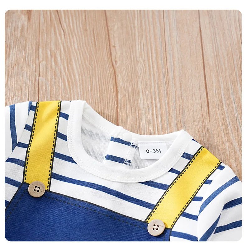 Cute Crocodile Comfortable Round Neck Jumpsuit - itzy bitsy