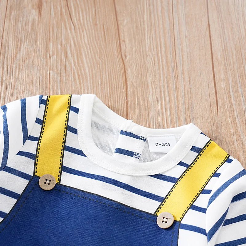 Cute Crocodile Comfortable Round Neck Jumpsuit - itzy bitsy