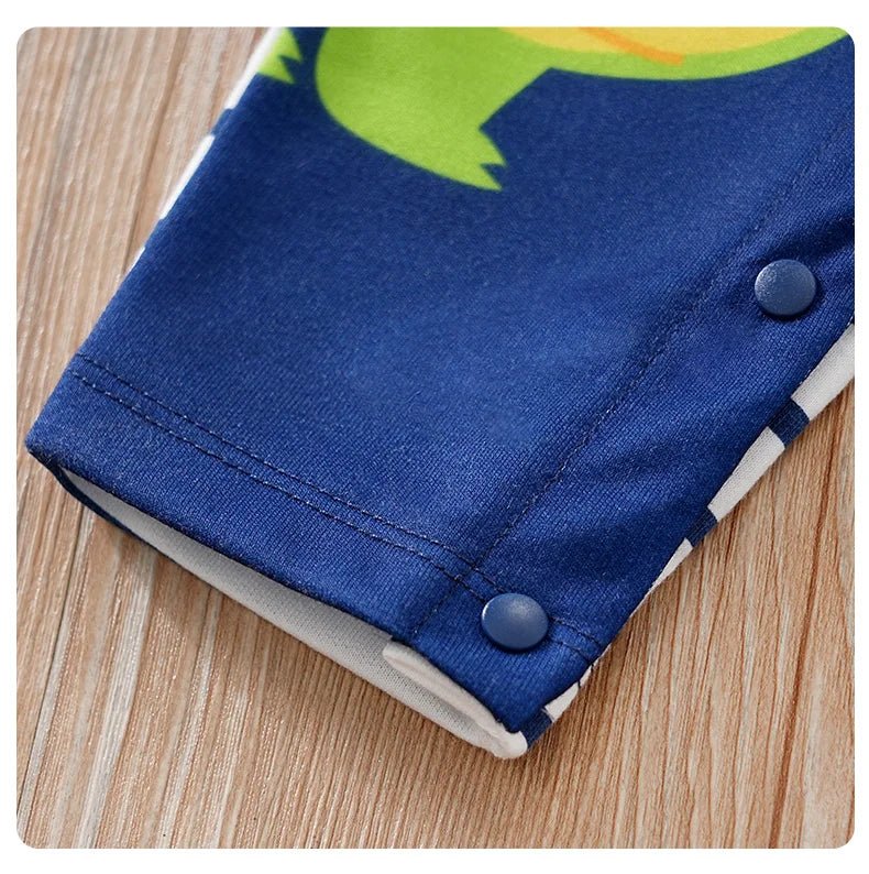 Cute Crocodile Comfortable Round Neck Jumpsuit - itzy bitsy