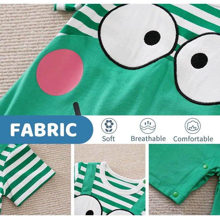 Cute Frog Print Jumpsuit - itzy bitsy