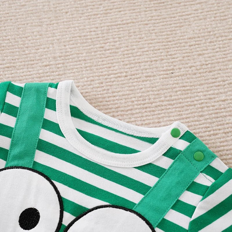 Cute Frog Print Jumpsuit - itzy bitsy