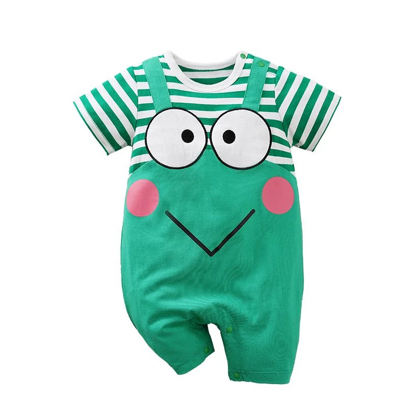 Cute Frog Print Jumpsuit - itzy bitsy