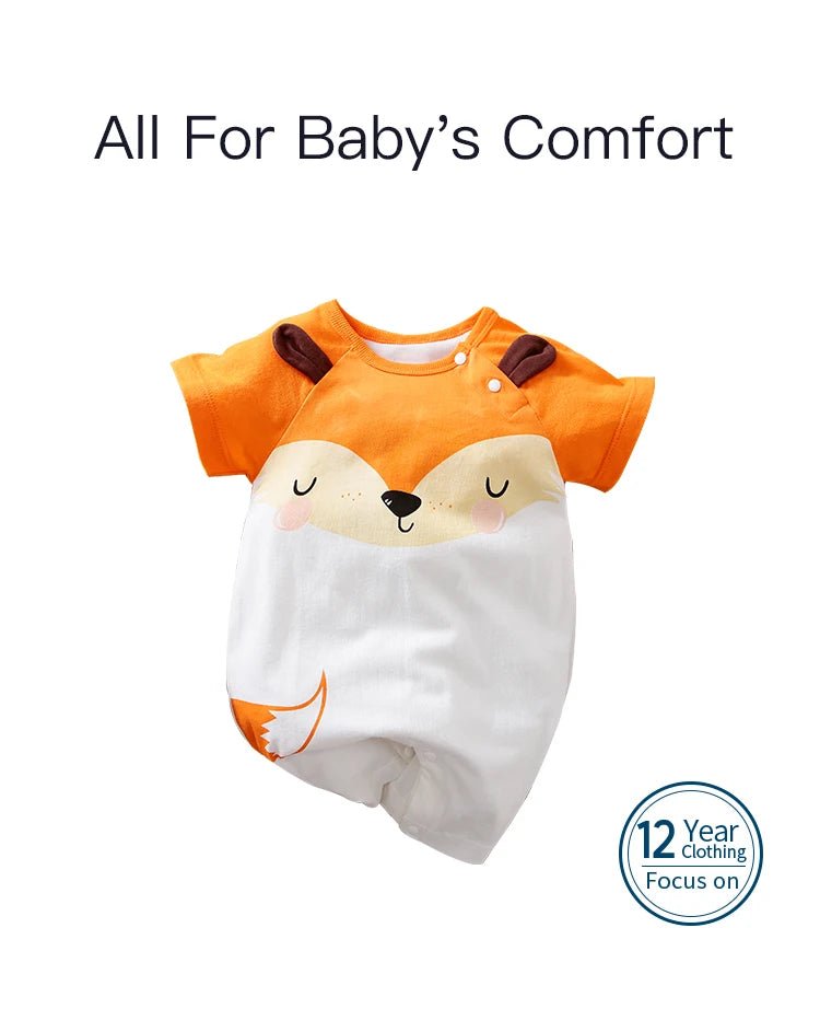 Cute Little Fox Bodysuit - itzy bitsy