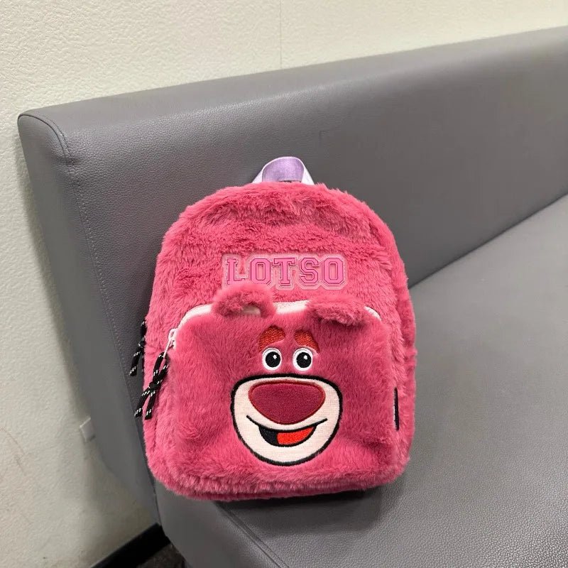 Cute Lotso Backpack - itzy bitsy