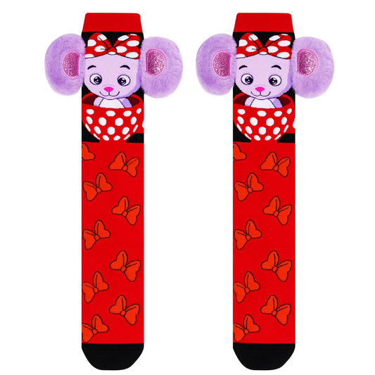 Cute Mouse Bow Socks - itzy bitsy