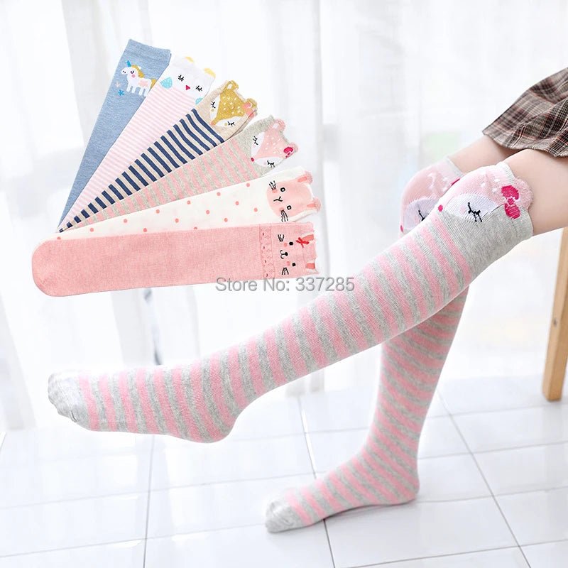 Cute Pastorale Design Knee High Socks - itzy bitsy