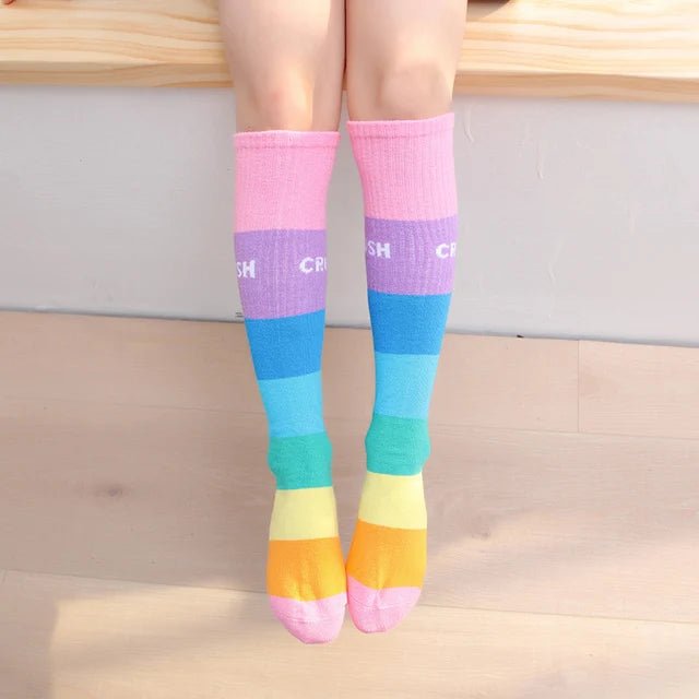 Cute Pastorale Design Knee High Socks - itzy bitsy