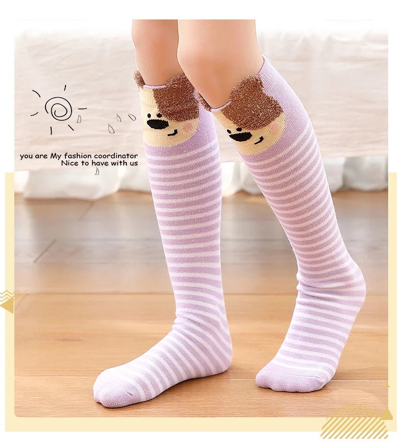 Cute Pastorale Design Knee High Socks - itzy bitsy