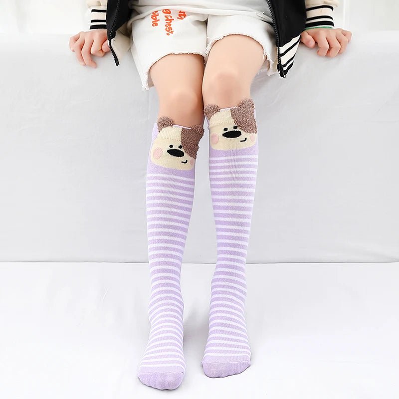 Cute Pastorale Design Knee High Socks - itzy bitsy