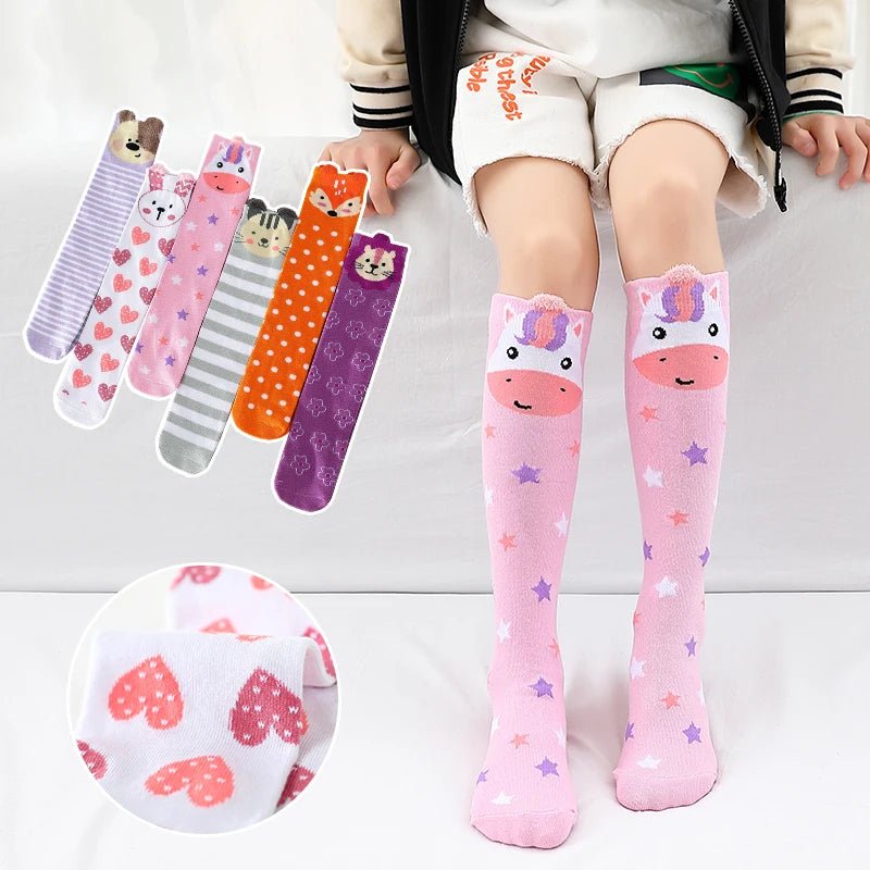 Cute Pastorale Design Knee High Socks - itzy bitsy