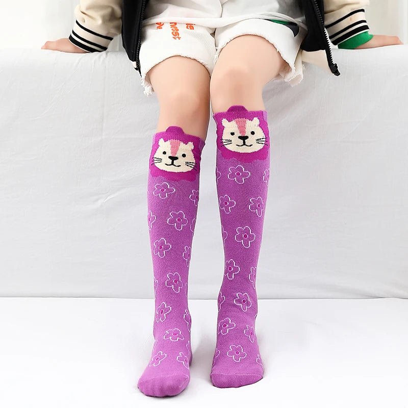 Cute Pastorale Design Knee High Socks - itzy bitsy