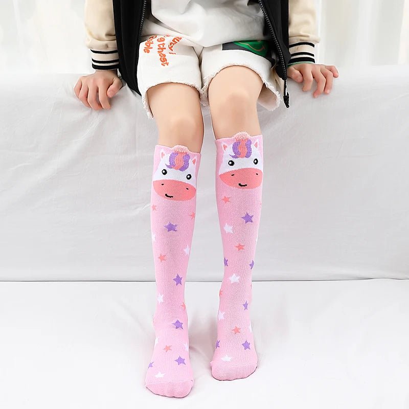 Cute Pastorale Design Knee High Socks - itzy bitsy