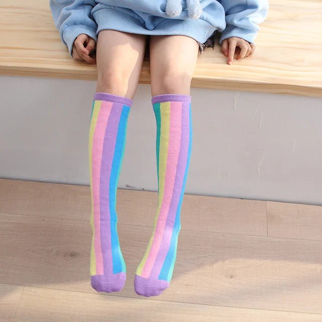 Cute Pastorale Design Knee High Socks - itzy bitsy