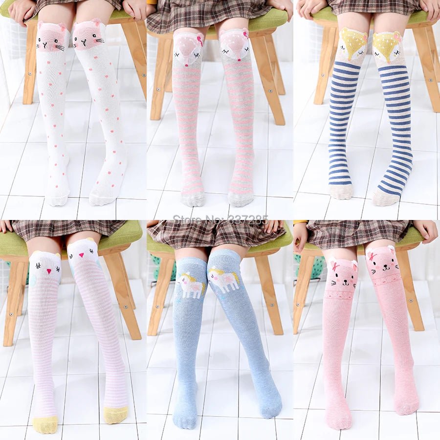 Cute Pastorale Design Knee High Socks - itzy bitsy