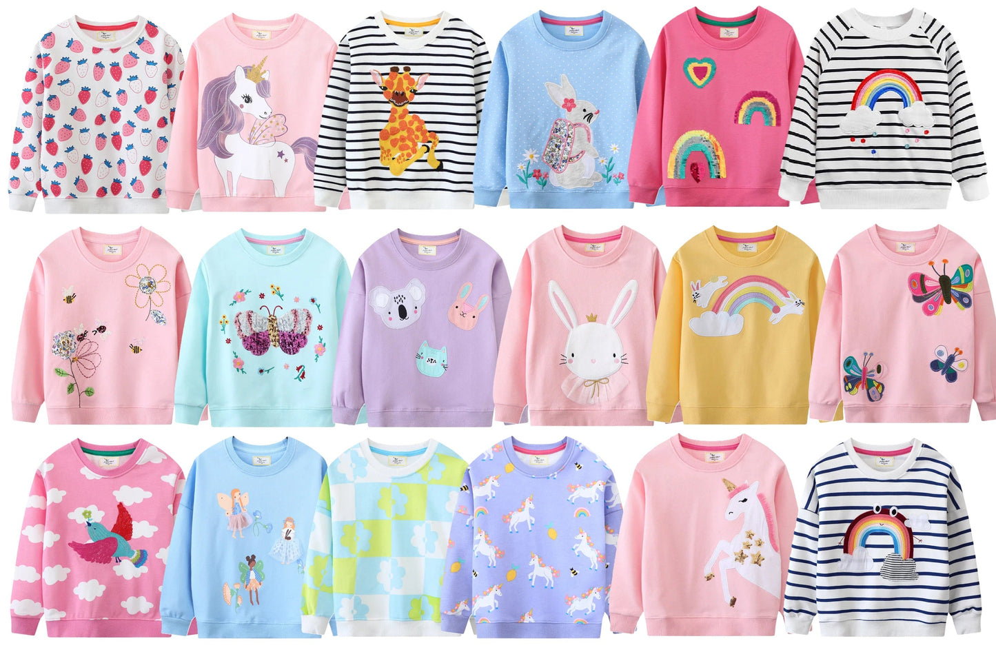 Cute Printed Pullover - itzy bitsy