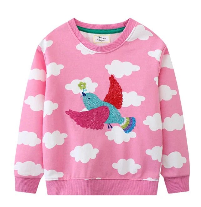 Cute Printed Pullover - itzy bitsy