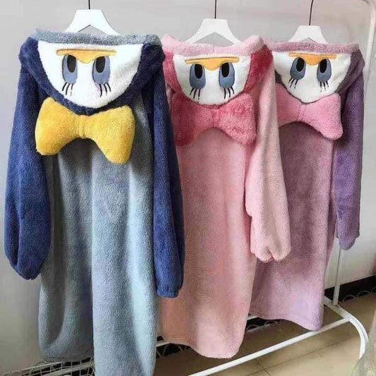 Daisy Coral Fleece Pajamas Robe - itzy bitsy