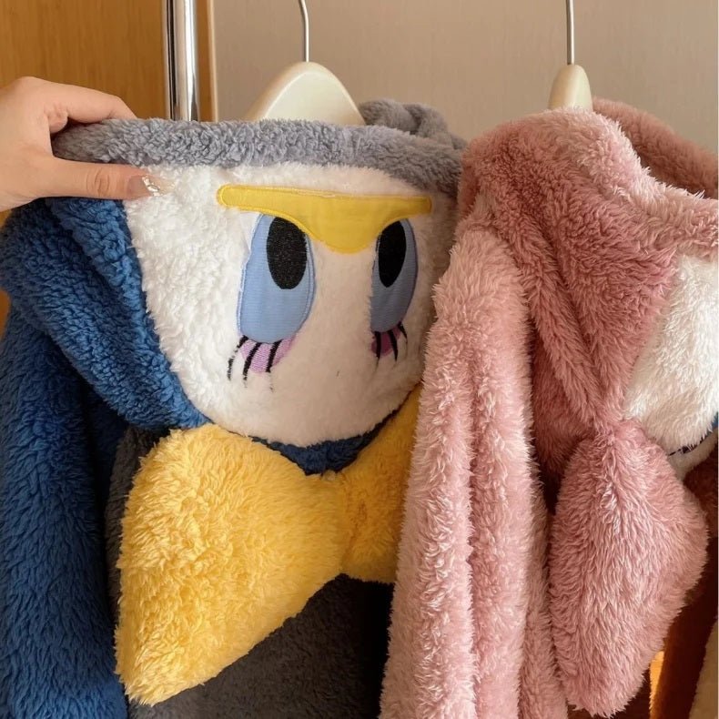 Daisy Coral Fleece Pajamas Robe - itzy bitsy