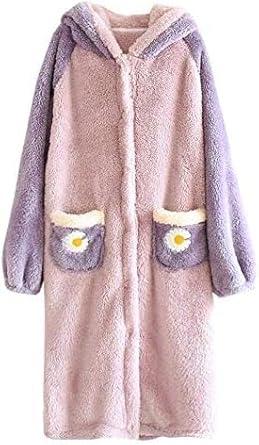 Daisy Coral Fleece Pajamas Robe - itzy bitsy