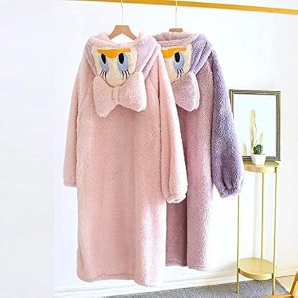 Daisy Coral Fleece Pajamas Robe - itzy bitsy