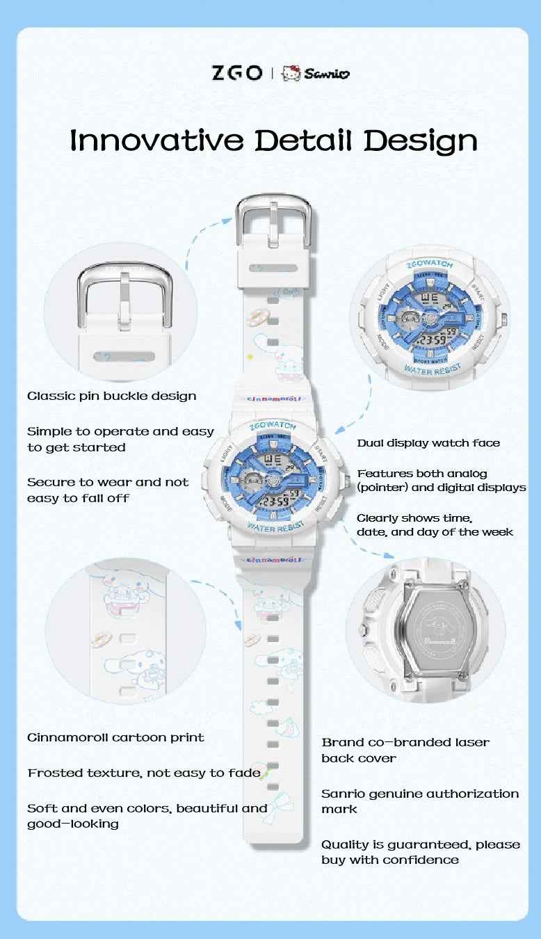 ZGO Sanrio Series Sports Watch