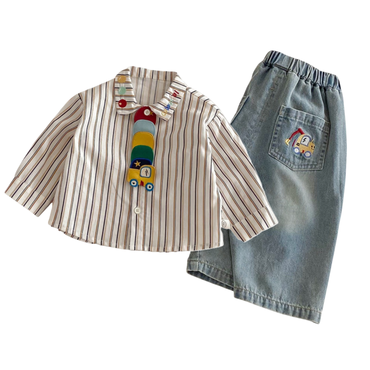 The Master Builder 2 Pcs Outfit Set with Tie