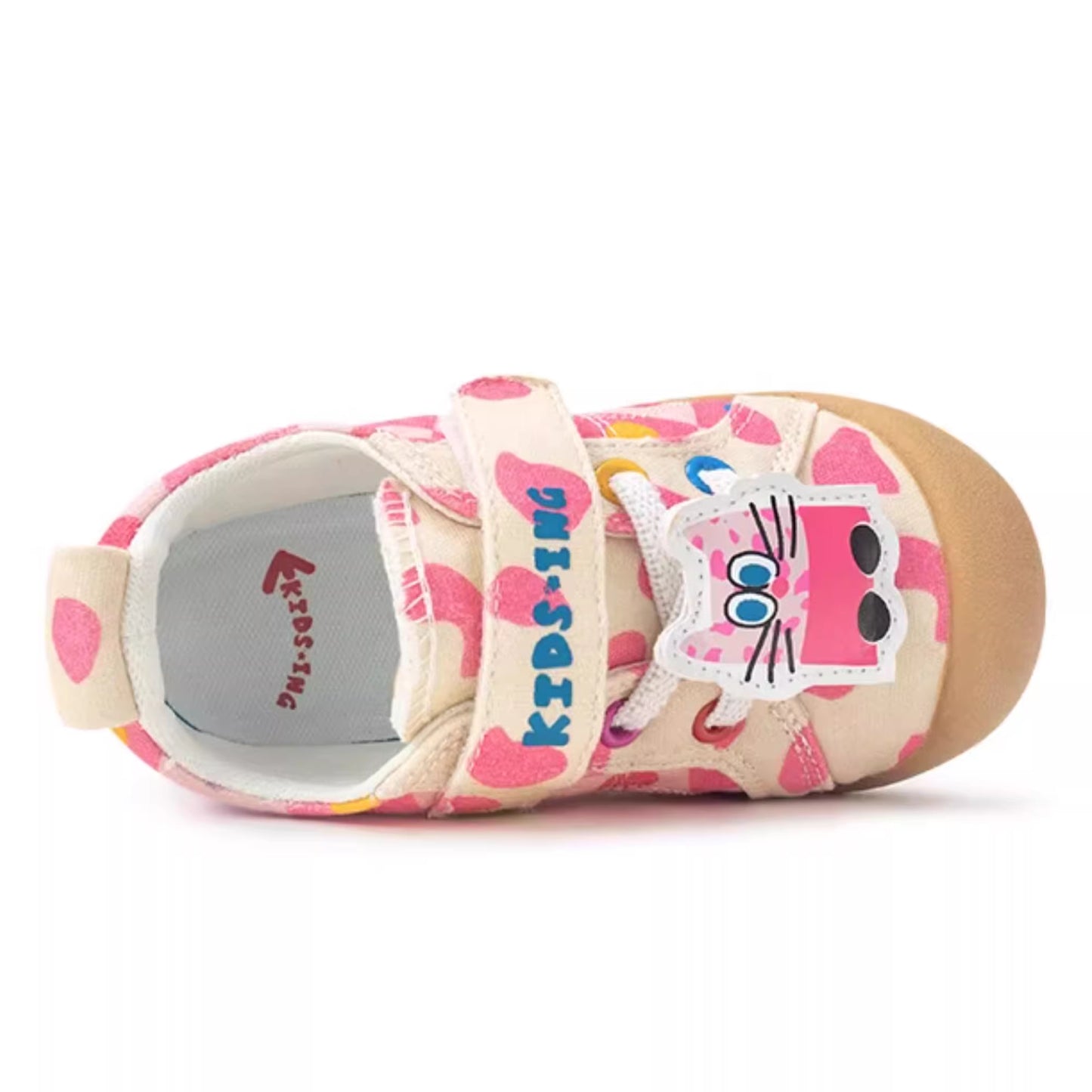 Kidsing Kedi Star Toddler Canvas Shoes Kids Non-Slip Soft Sole Sneakers 3.0
