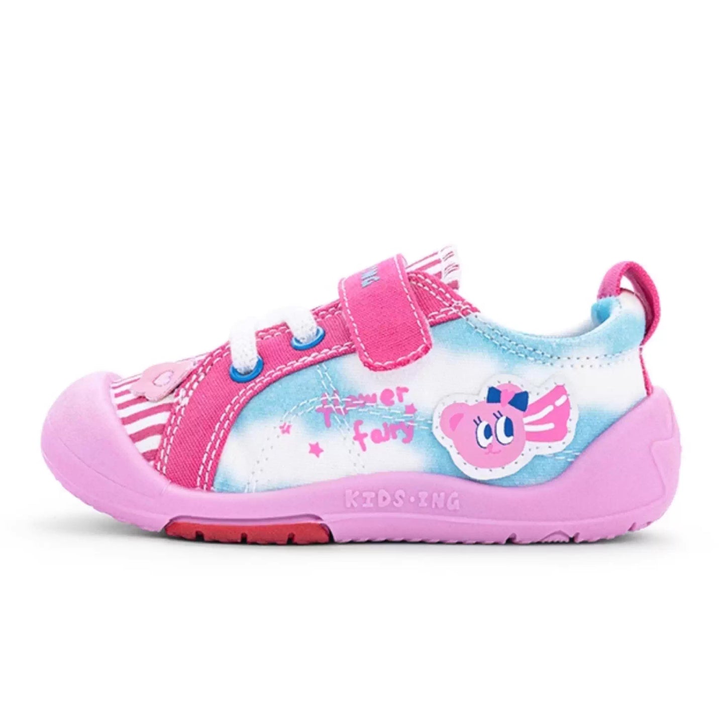 Kidsing Kedi Star Toddler Canvas Shoes Non-Slip Soft Sole Sneakers