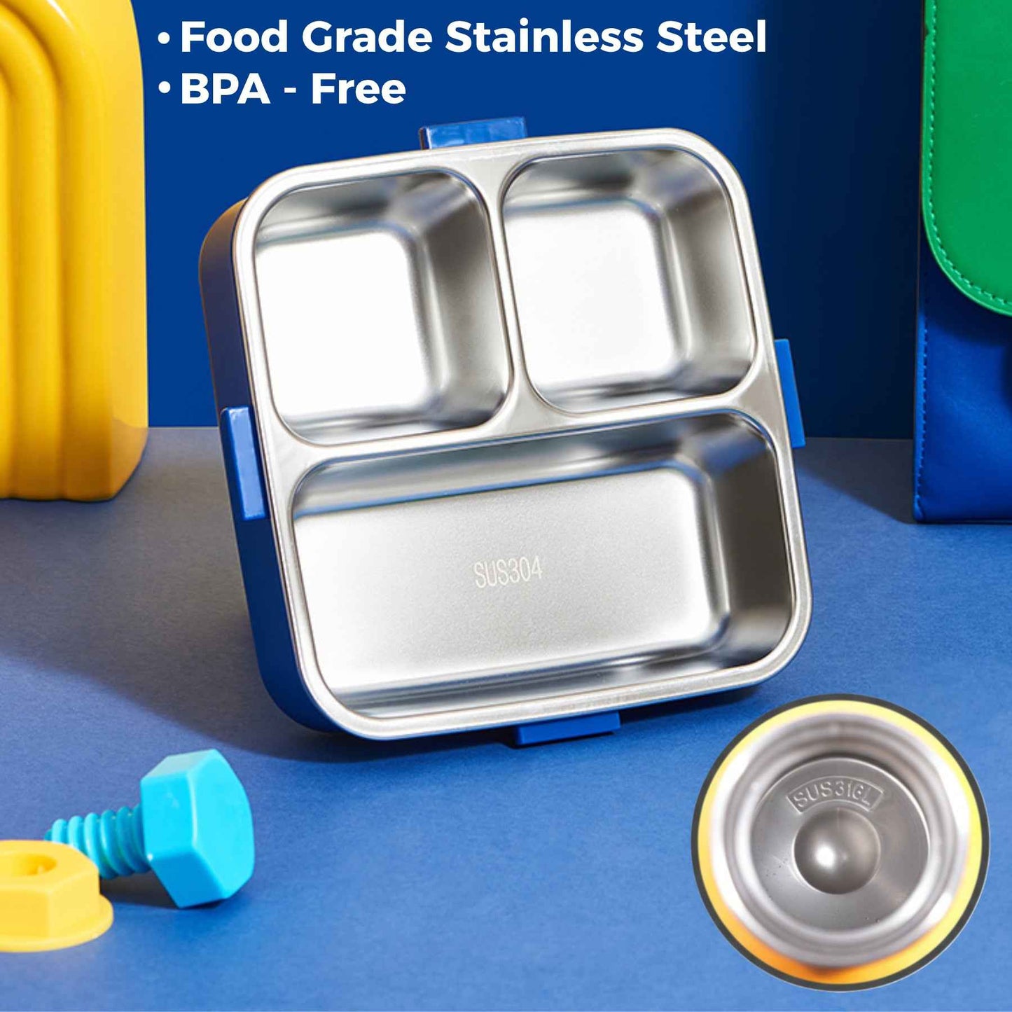Cute Lunch Box and 600ml Water Bottle Set